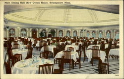 Main Dining Hall, New Ocean House Postcard