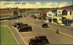 General View, Oak Bluffs, Mass Postcard