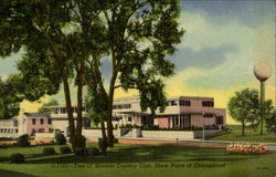 Tam O'Shanter Country Club, Show Place of Chicagoland Postcard