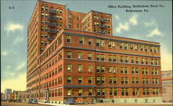 Office Building, Bethlehem Steel Co Postcard