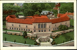 Dayton Art Institute Ohio Postcard Postcard