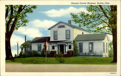 Geauga County Museum Postcard