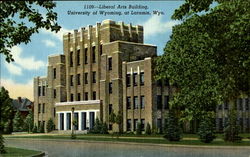 Liberal Arts Building, University of Wyoming Laramie, WY Postcard Postcard