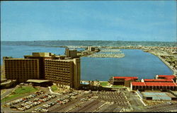 Sheraton-Harbor Island Hotel San Diego, CA Postcard Postcard