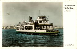 Coronado Ferry & San Diego Skyline Postcard