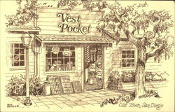 Vest Pocket San Diego, CA Postcard Postcard