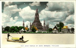 Wat Arun Temple of Dawn Bangkok, Thailkand Postcard