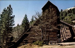 Kentucky Mine Stamp Mill Sierra City, CA Postcard Postcard