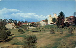 San Diego U.S. Naval Hospital California Postcard Postcard