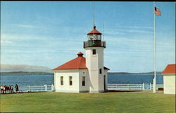 Lighthouse at Alki Point Postcard