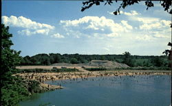 Racine Quarry Lake Park Wisconsin Postcard Postcard