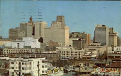 Skyline of Houston, Texas Postcard Postcard