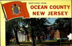 Greetings from Ocean County New Jersey Postcard