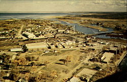 Aerial View of Warroad Postcard