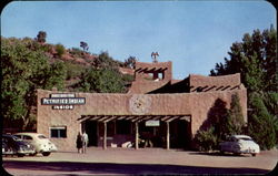 Strausenback's Garden of the Gods Trading Post Postcard