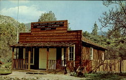 First Kern County Court House Havilah, CA Postcard Postcard