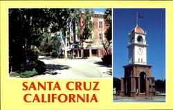 Santa Cruz California Postcard