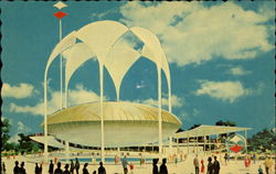 Johnson's Wax Pavilion Postcard