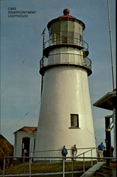 Cape disappointment lighthouse Ilwaco, WA Postcard Postcard