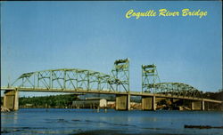 Coquille River Bridge Bullards, OR Postcard Postcard