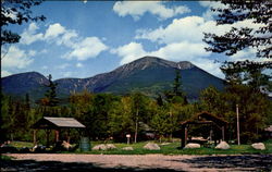 Mt. Katahdin from Katahdin Stream Campsite, Baxter State Park Postcard