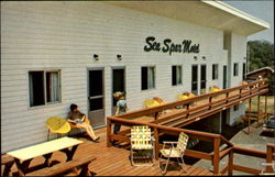 Sea Spar Motel York Beach, ME Postcard Postcard