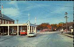 US Customs and Immigration Building Calais, ME Postcard Postcard