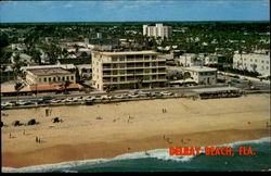 Aerial View of Delray Beach Florida Postcard Postcard