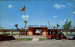 Municipal Beach Postcard