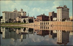 Lakeland Skyline Florida Postcard Postcard