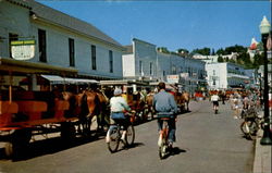 Main Street, Mackinac Island Postcard