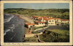 La Jolla Beach Club Apartments California Postcard Postcard