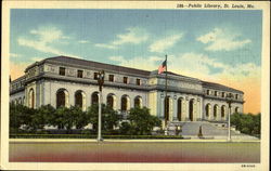 Public Library Postcard