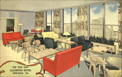 Tip Top Tap Allerton Hotel Chicago, Ill Postcard