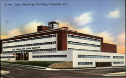 State Highway Building, Columbia, S.C Postcard