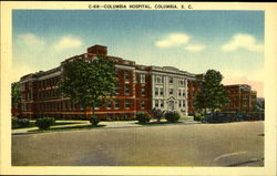 Columbia Hospital, Columbia, S.C Postcard