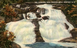 Georgianna Falls, Franconia Notch, White Mts Postcard