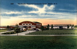 The Shelby Memorial Community Center Postcard