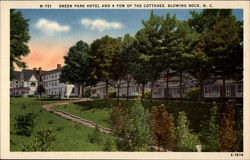 Green Park Hotel and a Few of the Cottages Blowing Rock, NC Postcard Postcard