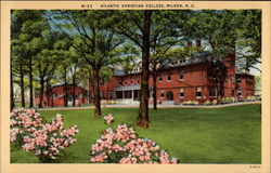 Atlantic Christian College Wilson, SC Postcard Postcard