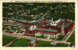 Reidsville Plant of the American Tobacco Company North Carolina Postcard Postcard