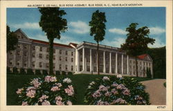 Robert E. Lee Hall, Blue Ridge Assembly North Carolina Postcard Postcard