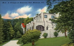 A Glimpse of Howerton Hall Postcard