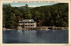 Lakeside Building ( The Book Store ) on Lake Susan Postcard