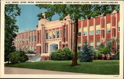 Daniel Efird Rhyne Administration Building, Lenoir Rhyne College, Hickory, North Carolina Postcard