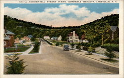 A residential street scene, Kimberley Heights Postcard