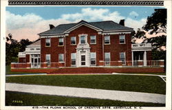 The Plonk School of Creative Arts Asheville, NC Postcard Postcard