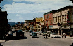 Sherman Avenue Coeur D'Alene, ID Postcard Postcard