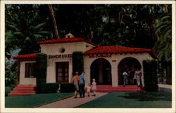 Main Entrance to San Diego Zoo California Postcard Postcard