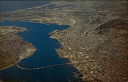 San Diego Bay California Postcard Postcard